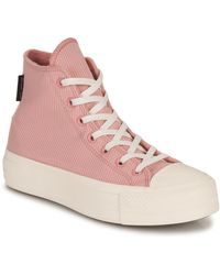 Converse - Baskets montantes CHUCK TAYLOR ALL STAR LIFT PLATFORM COUNTER CLIMATE - Lyst