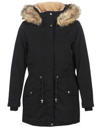 ONLY Parka Jassen Onlalina - Zwart