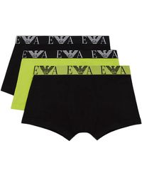 EA7 - Boxers Pack De 3 Boxers - Lyst