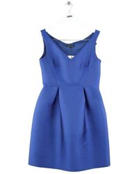 Tara Jarmon - Robe courte Robe bleu - Lyst