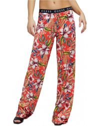 Guess pantalon W1GA56D4DN1 blanc femme | Des marques et vous
