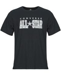 Converse - T-Shirt Korte Mouw All Star Tee - Lyst