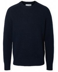 SELECTED - Pull Noos Rai Knit - Sky Captain - Lyst