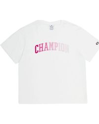 Champion - T-shirt Crewneck t-shirt - Lyst