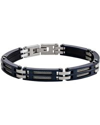 Jourden - Bracelets Bracelet Priam bleu et acier - Lyst