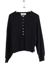 Five Jeans - Pull Pull noir - Lyst