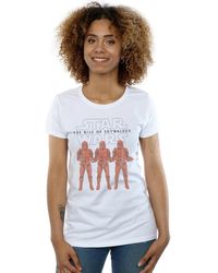Disney - T-shirt The Rise Of Skywalker Stormtrooper Colour Line Up - Lyst
