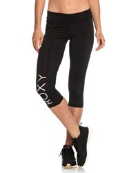 Roxy Legging Spy Game Capri 3 - Zwart