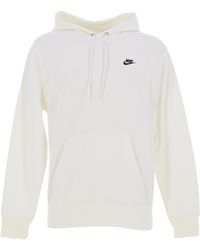 Nike - Sweat-shirt M nk club ft po hoodie - Lyst