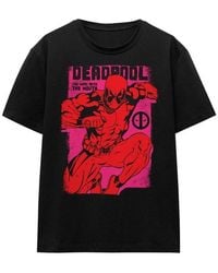 Deadpool - T-Shirt Merc With A Uth Attack - Lyst