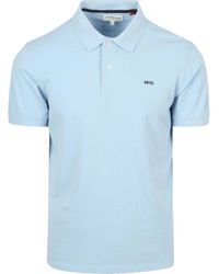 Mcgregor - T-shirt Polo Piqué Bleu Clair - Lyst