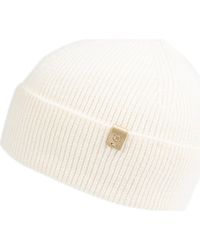 Isotoner - Bonnet Bonnet Femme Ultra-Doux Crème - Lyst