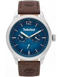 Timberland TBL15940JS.03, Quartz, 46mm, 5ATM Montre - Bleu