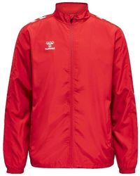 Hummel - Blouson Veste hmlCORE XK Micro Zip Rouge - Lyst