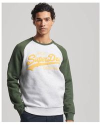 Superdry - Sweat-shirt Sweat-shirt ras du cou raglan avec logo vintage athlétique - Lyst