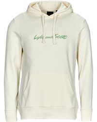 Lyle & Scott - Sweater Embroidered Logo Hoodie - Lyst