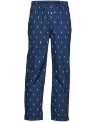 Polo Ralph Lauren Pyjamas en slaapmode voor heren Pyjamas en loungekleding Nachthemden Pj Pant-sleep Bottom in het Blauw Dames Kleding voor voor heren Nacht 