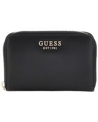 Guess - Portemonnee Laurel Slg Medium Zip Around - Lyst