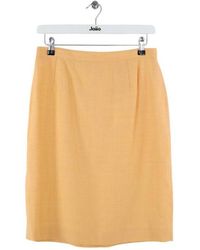 KENZO - Jupes Mini jupe orange - Lyst