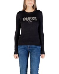 Guess - Pull LS CN REYNA LOGO SWTR W5BR40 Z2NQ2 - Lyst