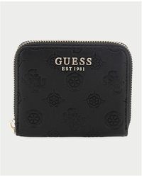 Guess - Portefeuille Petit portefeuille zippé Phoebe pour - Lyst