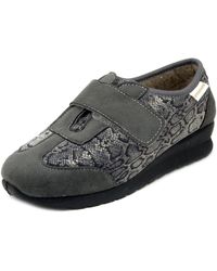 Emanuela - Baskets Chaussures, Sneakers, Textile chaud-2804GR - Lyst