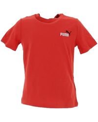 PUMA - T-shirt Ess 2 color small no. 1 logo tee - Lyst