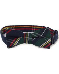 Harrington - Cravates et accessoires Noeud papillon écossais bleu marine - Lyst