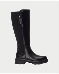 Refresh - Bottes Bottes hautes pour s avec zip et logo - Lyst
