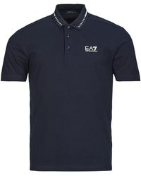 EA7 - Polo Shirt Korte Mouw Tennis Club Polo 7M000184 - Lyst