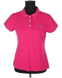 Ralph Lauren - T-shirt Polo en coton rose - Lyst