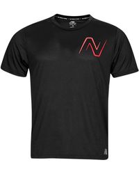 New Balance T-shirt Korte Mouw S/s Top - Zwart