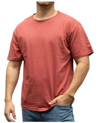 Billtornade - T-shirt - Tee-shirt col rond 20942 - rouge - Lyst