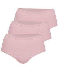 Athena - Culottes & Slips Culottes Menstruelles Taille Haute, Lot De 3 - Lyst