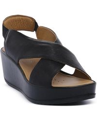Igi&co - Sandales compensées CANDY NERO - Lyst