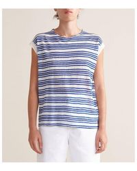 Bellerose - T-shirt Sevia Tee Stripes Wash - Lyst