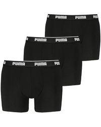 PUMA - Maillots de corps MEN EVERYDAY BASIC BOXERS 3P - Lyst