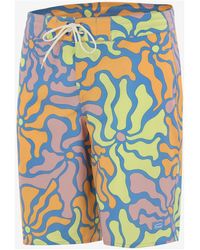 Oxbow - Zwembroek Stretch Boardshort Met Camouflageprint Bakairi - Lyst