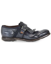 Church's Shanghai Glace hommes Chaussures en bleu