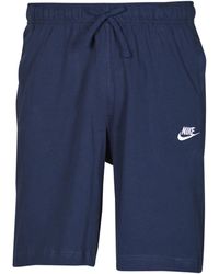 Nike Korte Broek Sportswear Club Fleece - Blauw