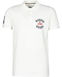 Jack & Jones Polo Shirt Korte Mouw Jjapplica - Wit