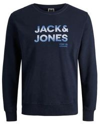 Jack & Jones - Sweat-shirt JACK JONES - Sweat - marine - Lyst