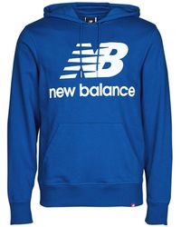 Dames Kleding voor voor heren Kleding voor sport gym en workout voor heren Hoodys New Balance Sweater 200468 in het Blauw 