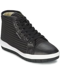 United Nude Jacky Slip On Sneakers Blacksilver Lyst United Nude Jacky Slip On Sneakers Blacksilver Lyst