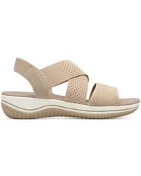 Jana - Sandales SANDALE 28768 TEJIDO BEIGE - Lyst