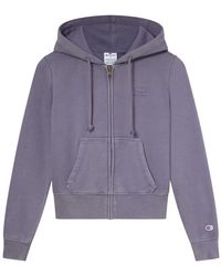 Champion - Sweater Full Zip Hoodie Sweatshirt - Lyst