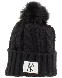 KTZ - Bonnet WMNS CABLE WIDE BEANIE NEYYAN - Lyst
