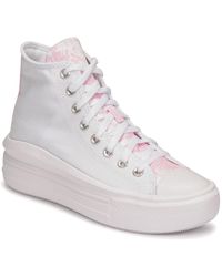 Chuck Taylor All Star Wild Florals montante Toile Converse en coloris Vert  - Lyst