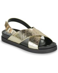 ONLY - Sandales Plates Onlminnie-2 Pu Slingback Sandal - Lyst