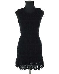 Ba&sh - Robe courte Robe en coton noire - Lyst